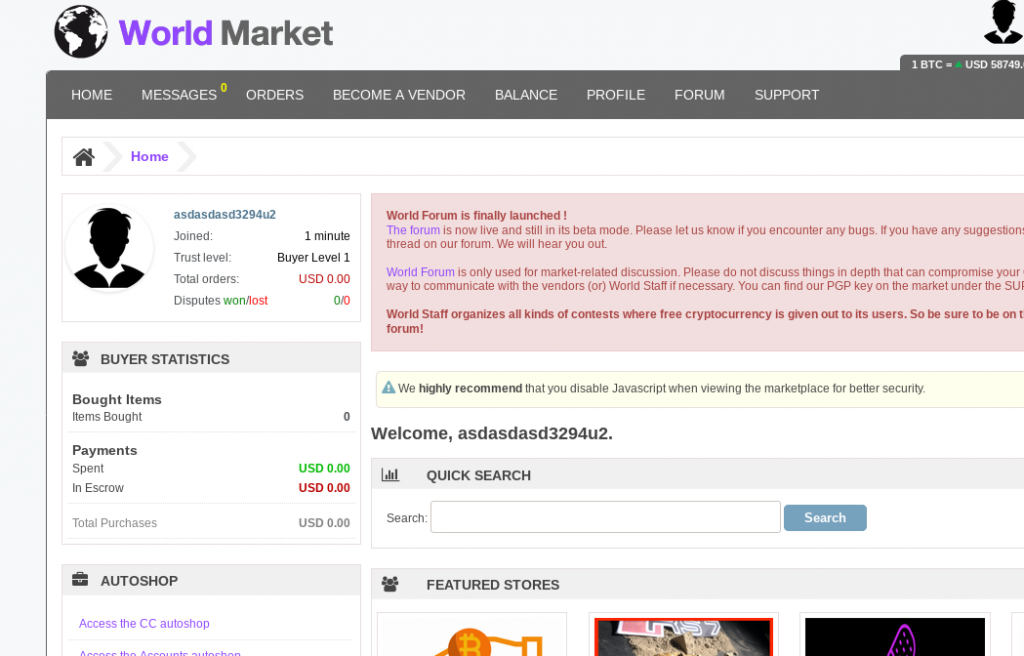 Black Market Websites 2022