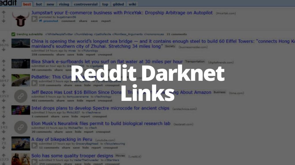 reddit darknet market