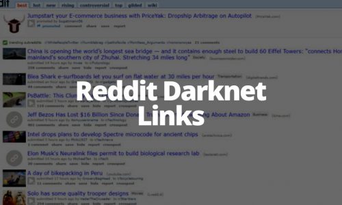 Reddit Darknet Links