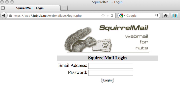 Squirrel Mail