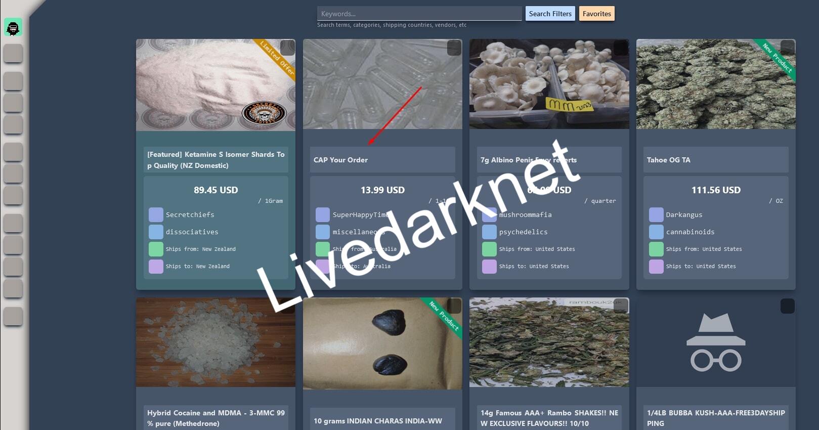 incognito darknet market listing