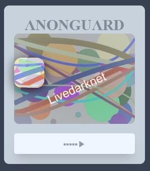 incognito market anonguard v8 during account creation
