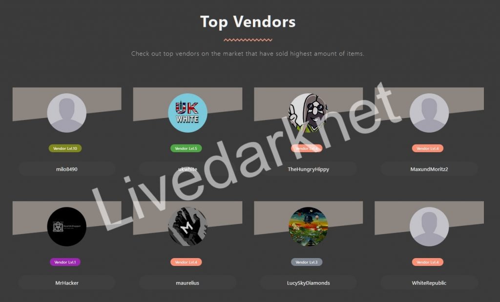 top vendors on mgm market