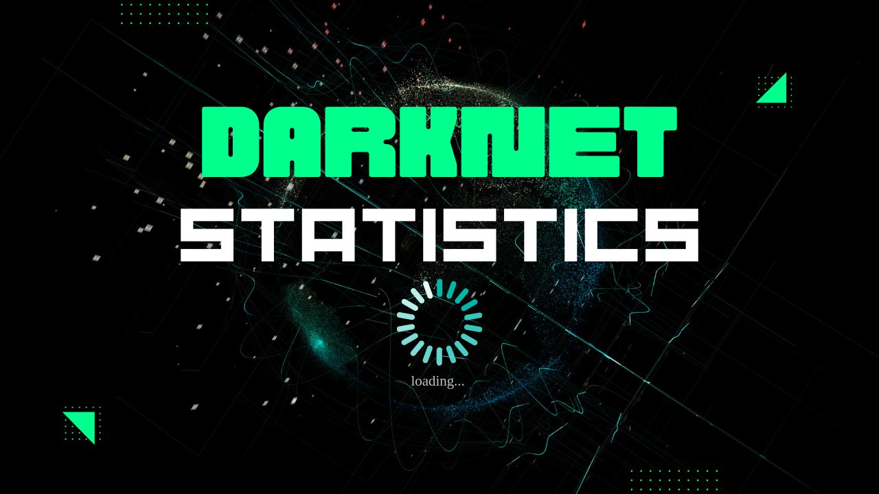 darknet market statistics