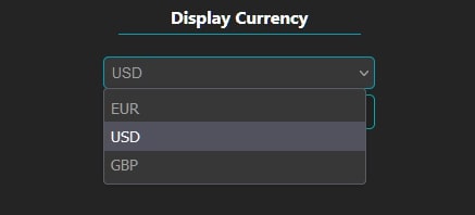 display currency in vice city market
