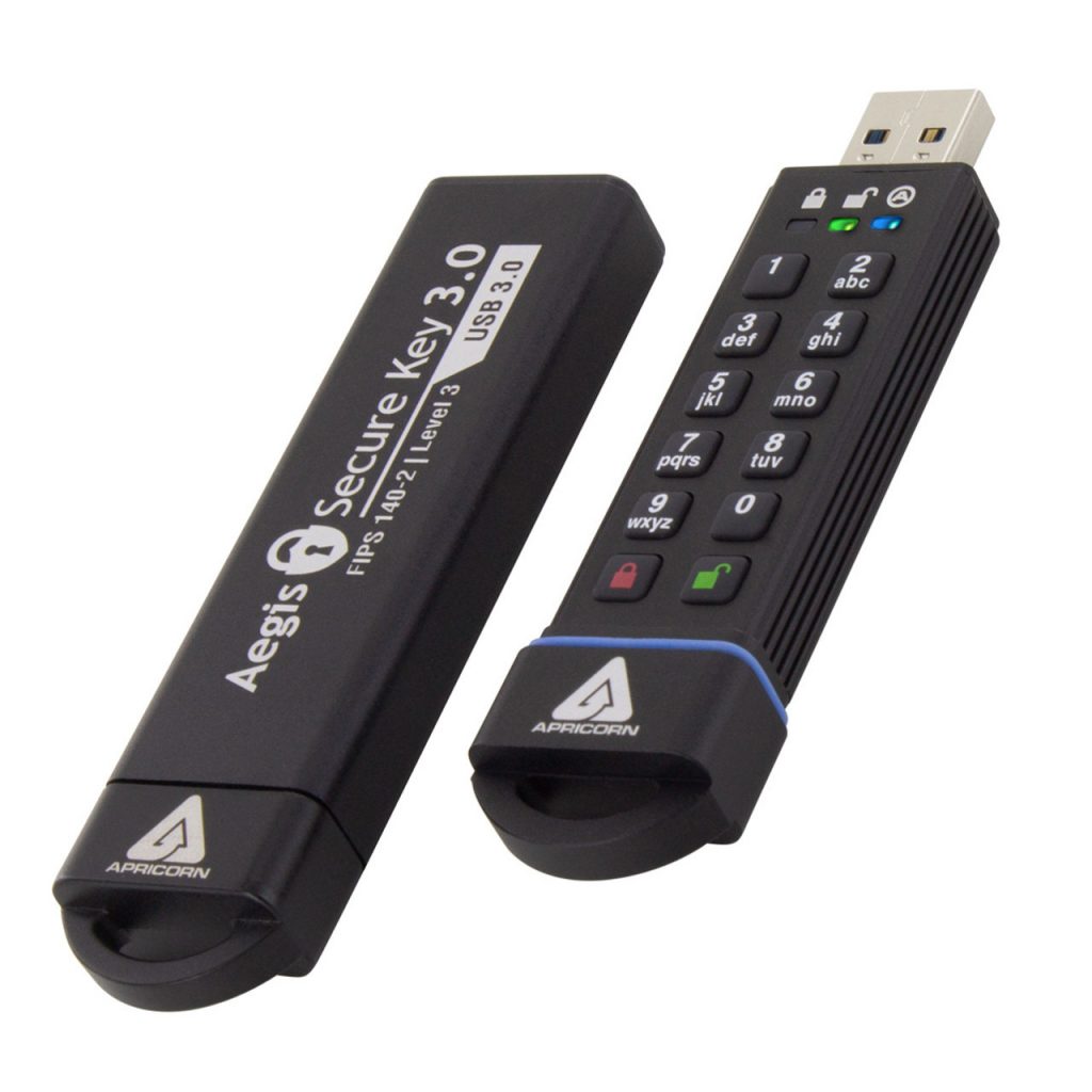 aegis secure key usb pendrive for tails