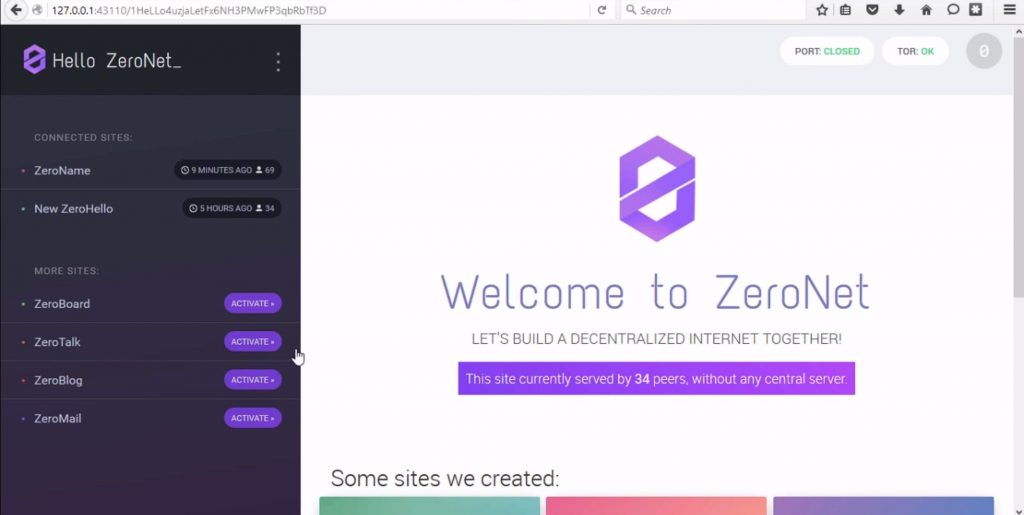 zeronet an an overview